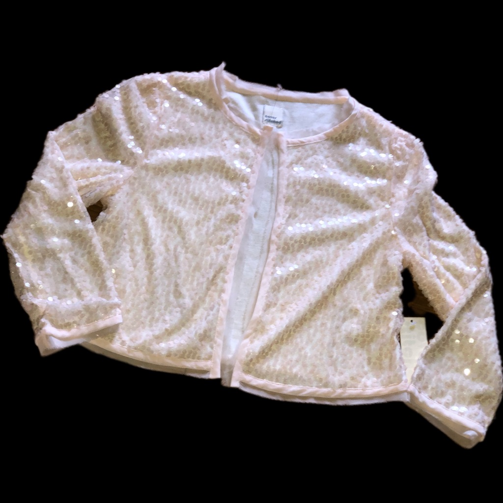 Cream Sequence Jacket!